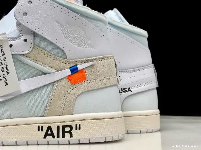1 High Jordan Retro White Off-White AQ0818-100 Air 0623